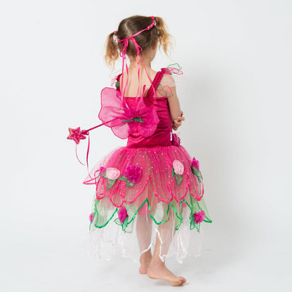 Fairy Girls - Bloom Fairy Dress Hot Pink