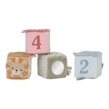 Little Dutch Safari Friends Soft Block Set - Safari Friends baby toy
