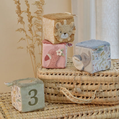 Little Dutch - Safari Friends Soft Block Set