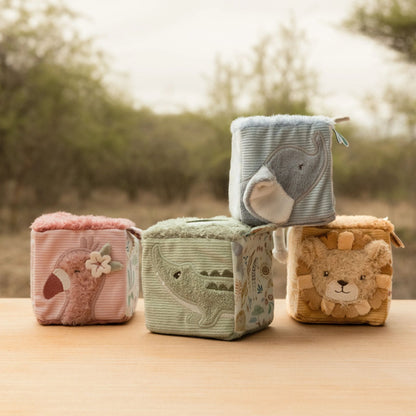 Little Dutch - Safari Friends Soft Block Set
