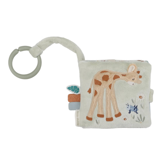 Little Dutch Safari Friends Stroller Booklet - Safari Friends baby toy