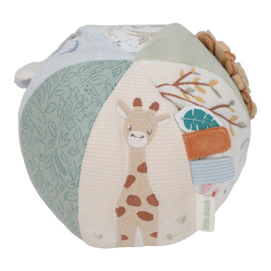Little Dutch Safari Friends Activity Ball - Safari Friends baby toy