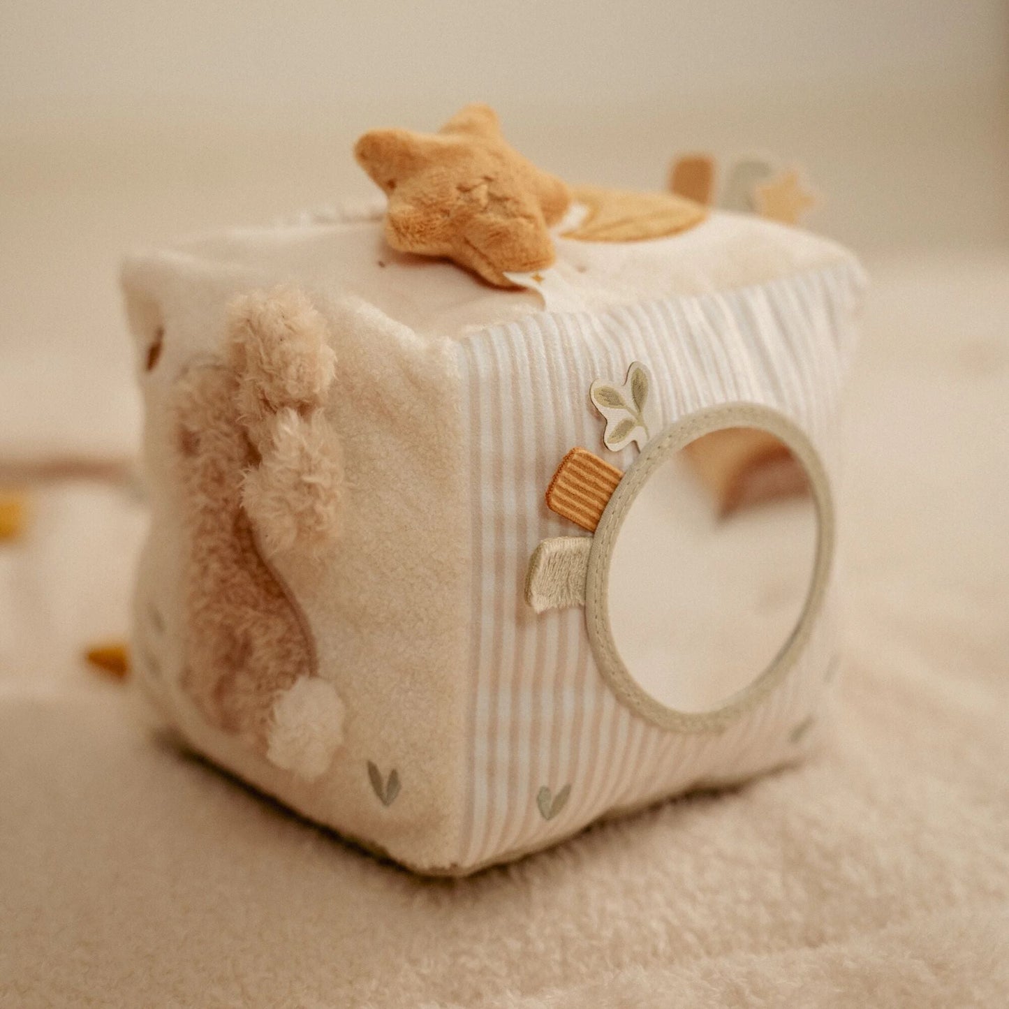 Little Dutch - Safari Friends Soft Activity Cube