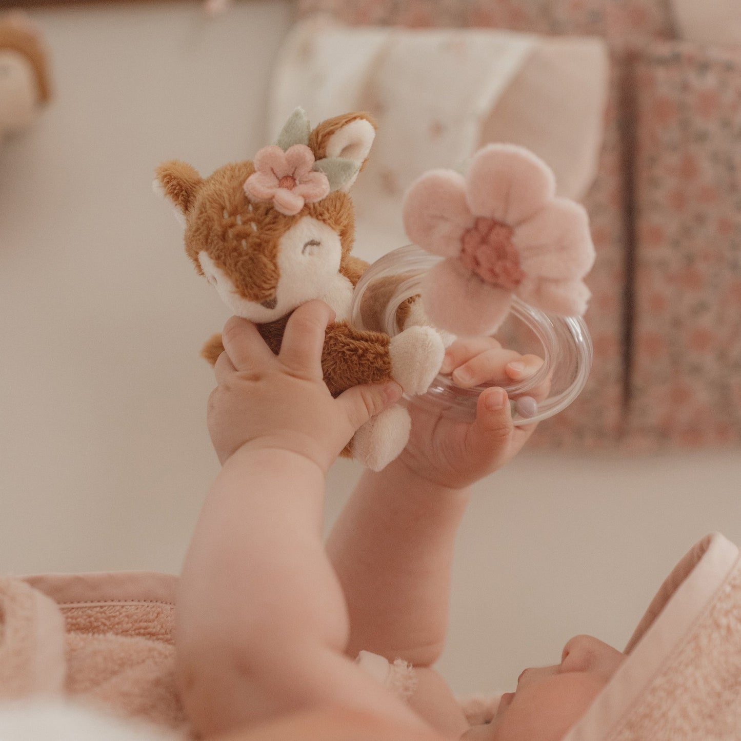 Little Dutch - Fairy Garden Rattle Ring Deer