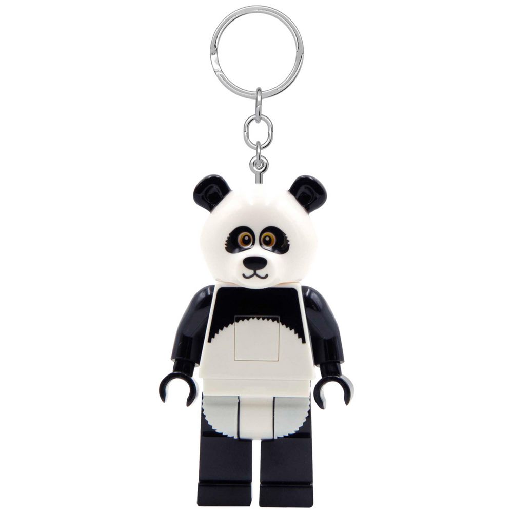 LEGO - Panda Guy LED Keychain Light — Minifigure Key Light Torch