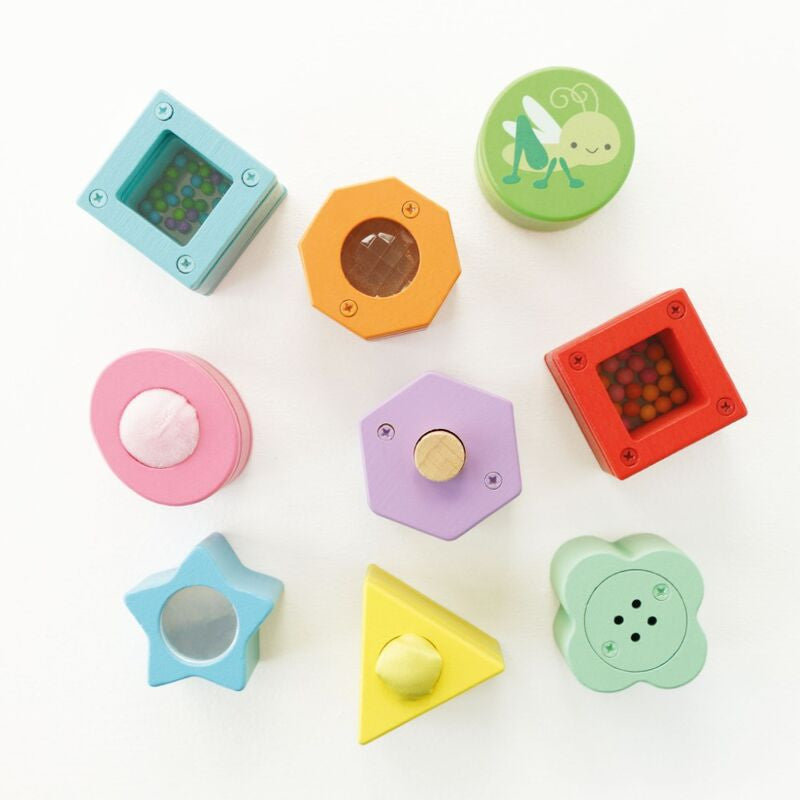 Le Toy Van - Petilou Rainbow Sensory Shape Sorter