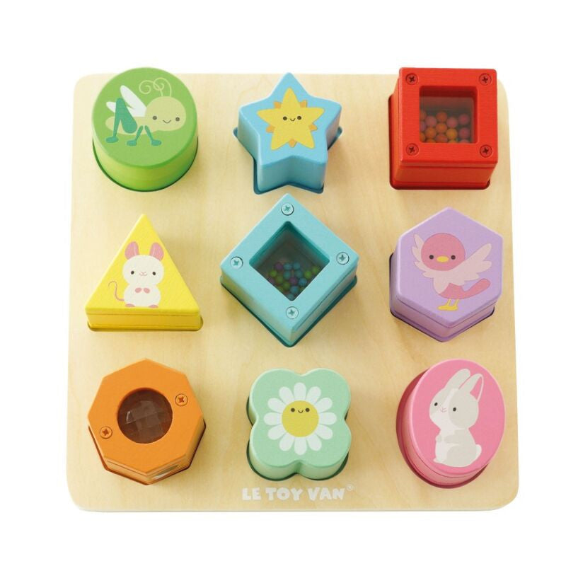 Le Toy Van - Petilou Rainbow Sensory Shape Sorter 