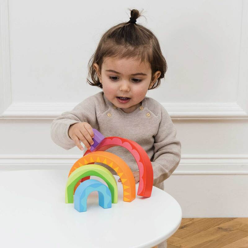 Le Toy Van - Petilou - Rainbow Tunnel Toy