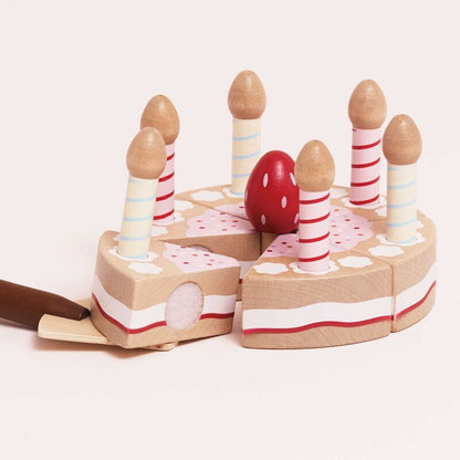 Le Toy Van - Sliceable Birthday Cake & Candles