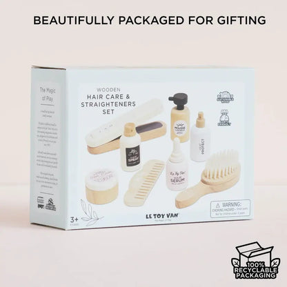 Le Toy Van - Wooden Haircare & Straighteners Set