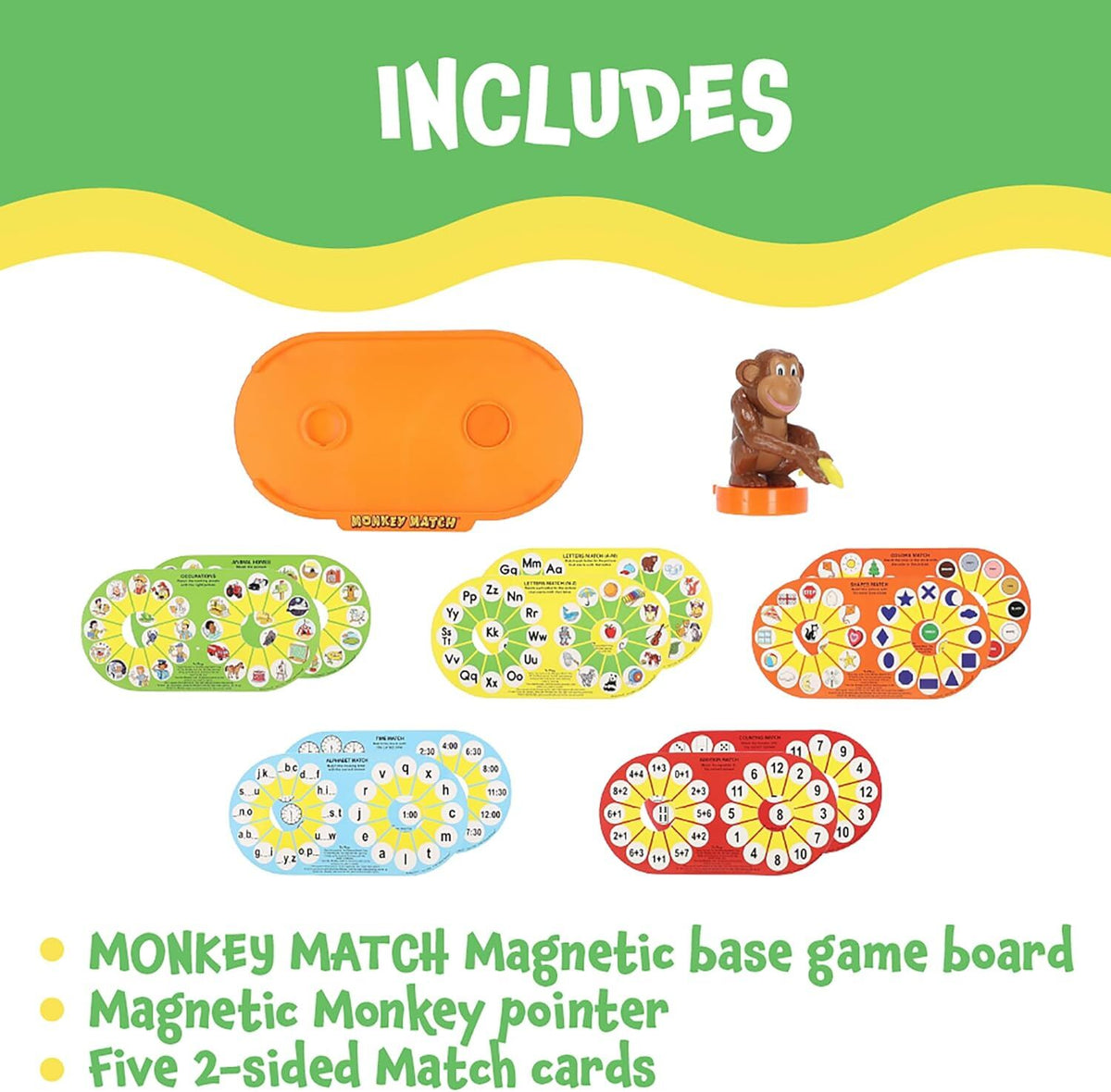 Popular Playthings Monkey Match – Educational Matching Game
