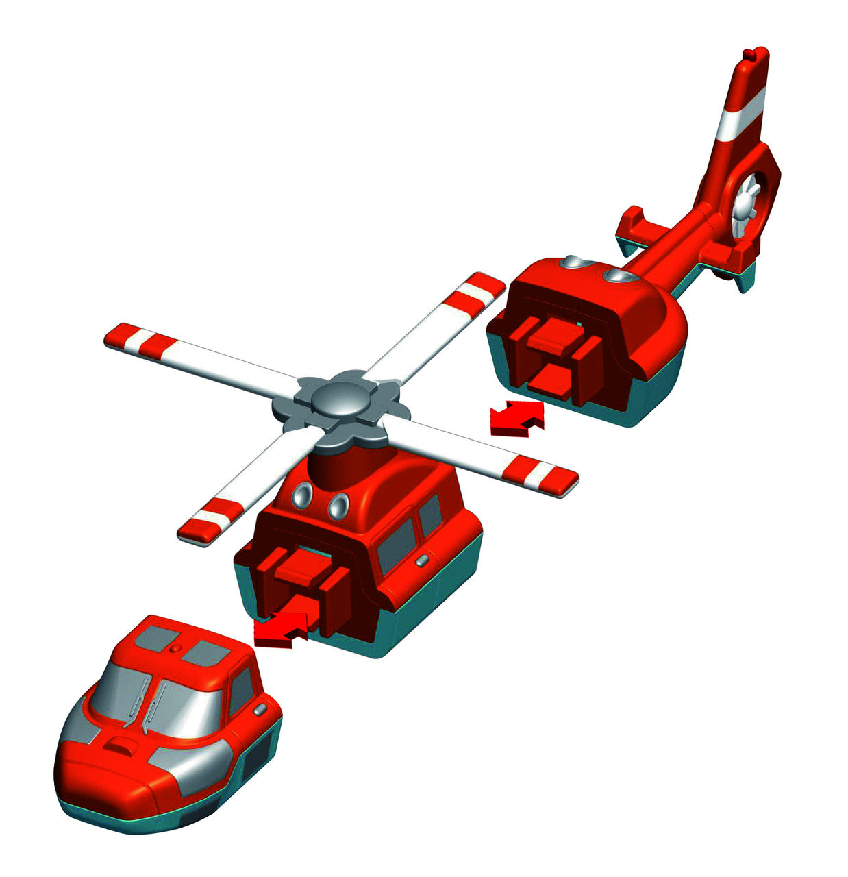Popular Playthings - Micro Mix or Match - Aircraft Deluxe Set 1