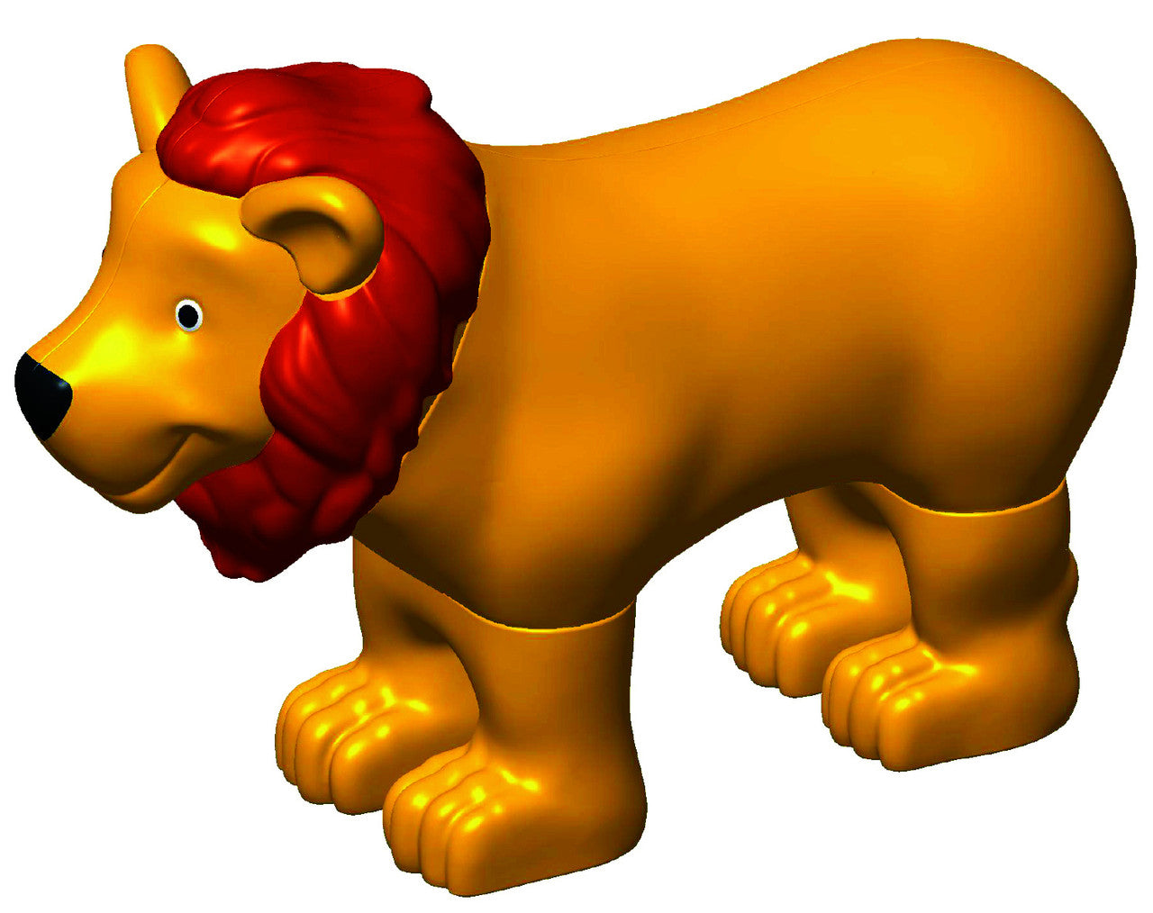 Popular Playthings - Mini Magnetic Mix or Match - Jungle Animals