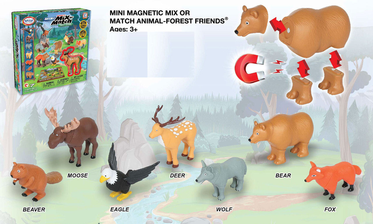 Popular Playthings - MINI Mix or Match - Forest Friends