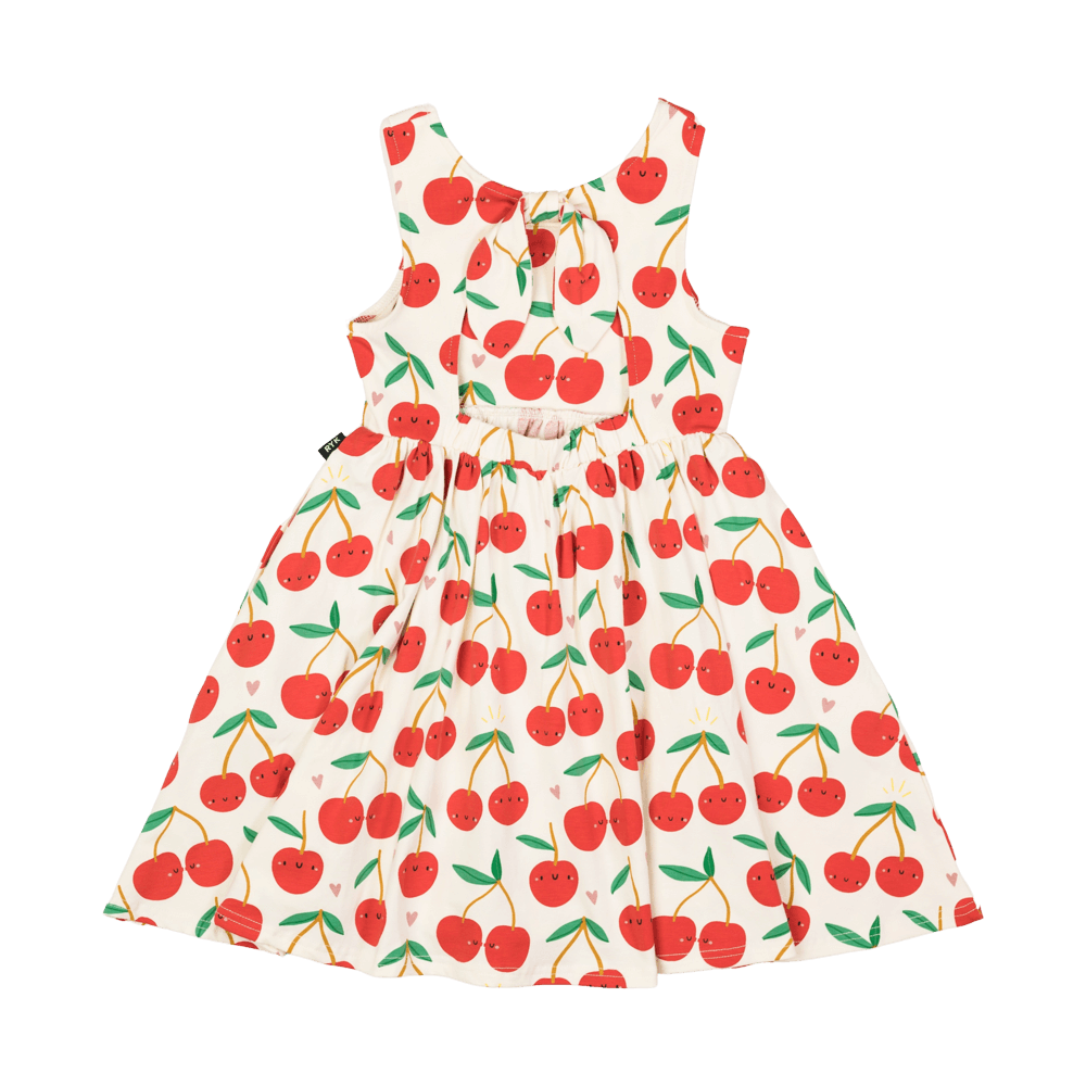 My Cherry Amour Dress with Tie Back