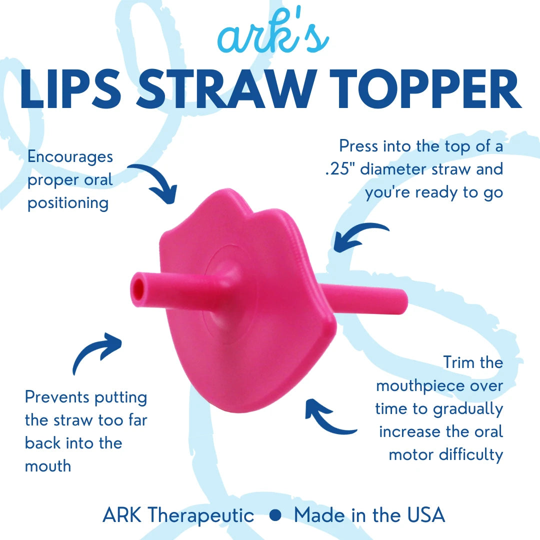 ARK - Lip Blok® Oral Motor Tool For Straw Drinking