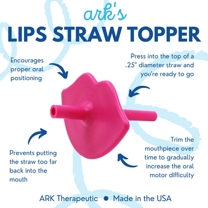 ARK - Lip Blok® Oral Motor Tool For Straw Drinking