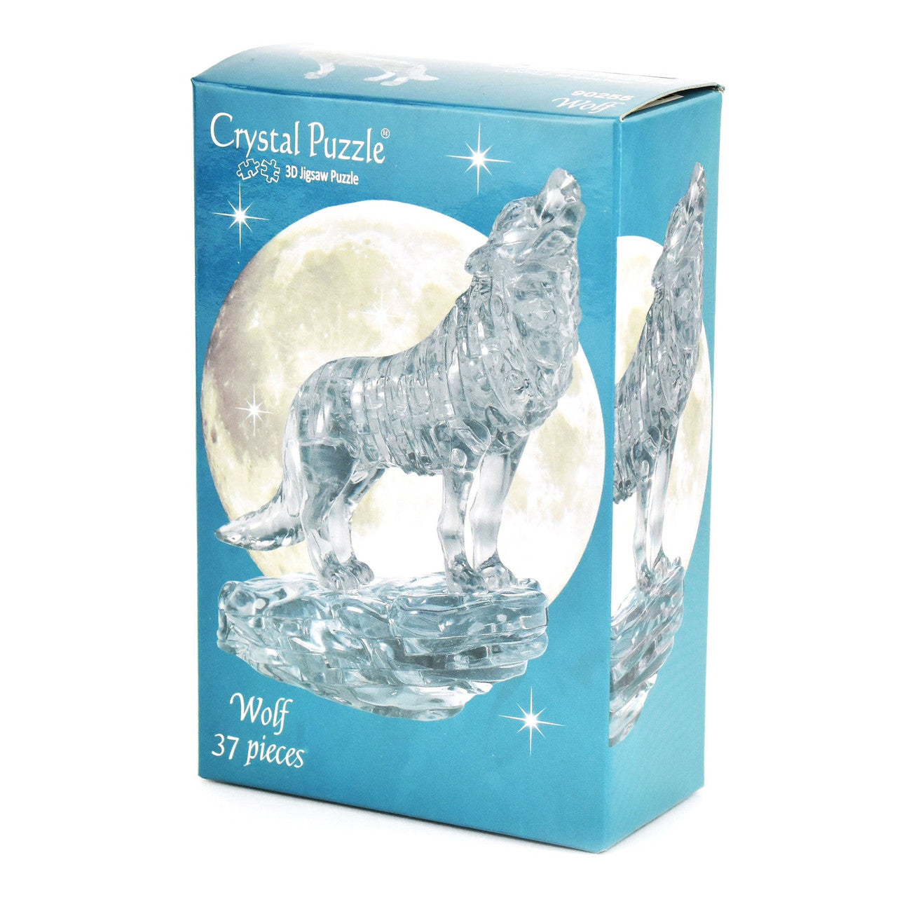 Crystal Puzzle 3D - Clear Wolf