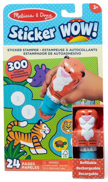 Melissa & Doug - Sticker WOW! Activity Pad Set - Tiger