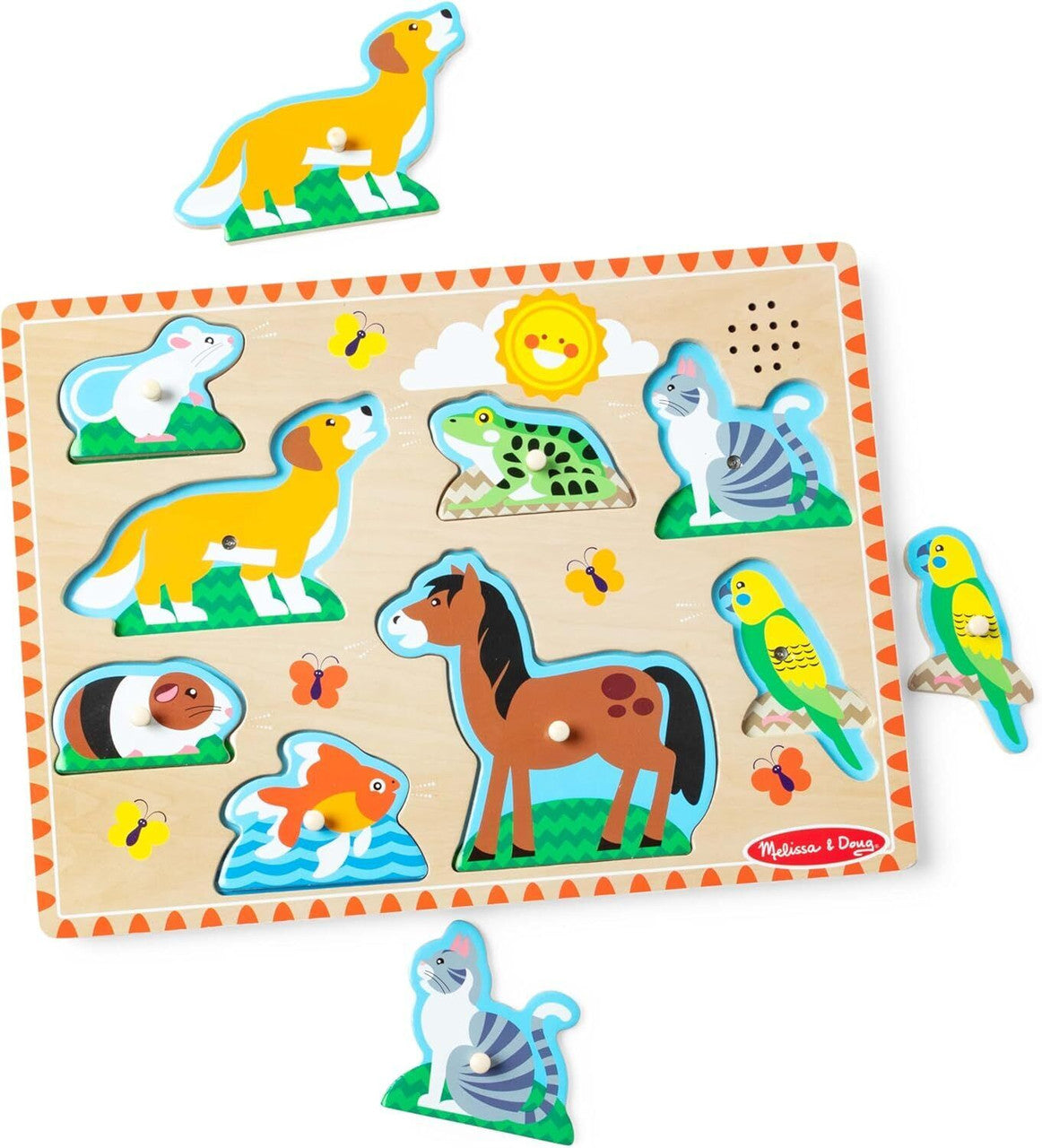 Melissa & Doug - Pets Sound Puzzle 