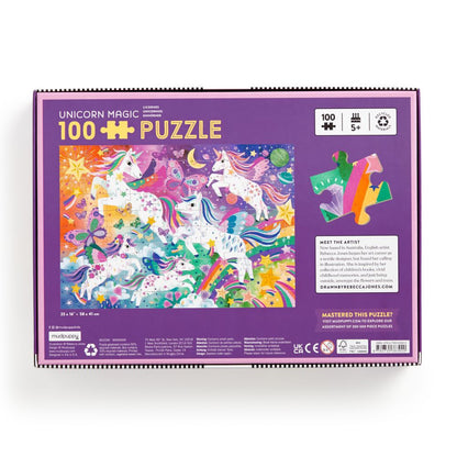 Mudpuppy 100pc - Unicorn Magic Puzzle