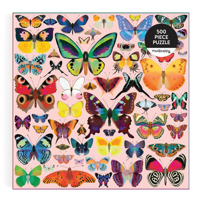 Mudpuppy 500pc - Brilliant Butterflies Puzzle