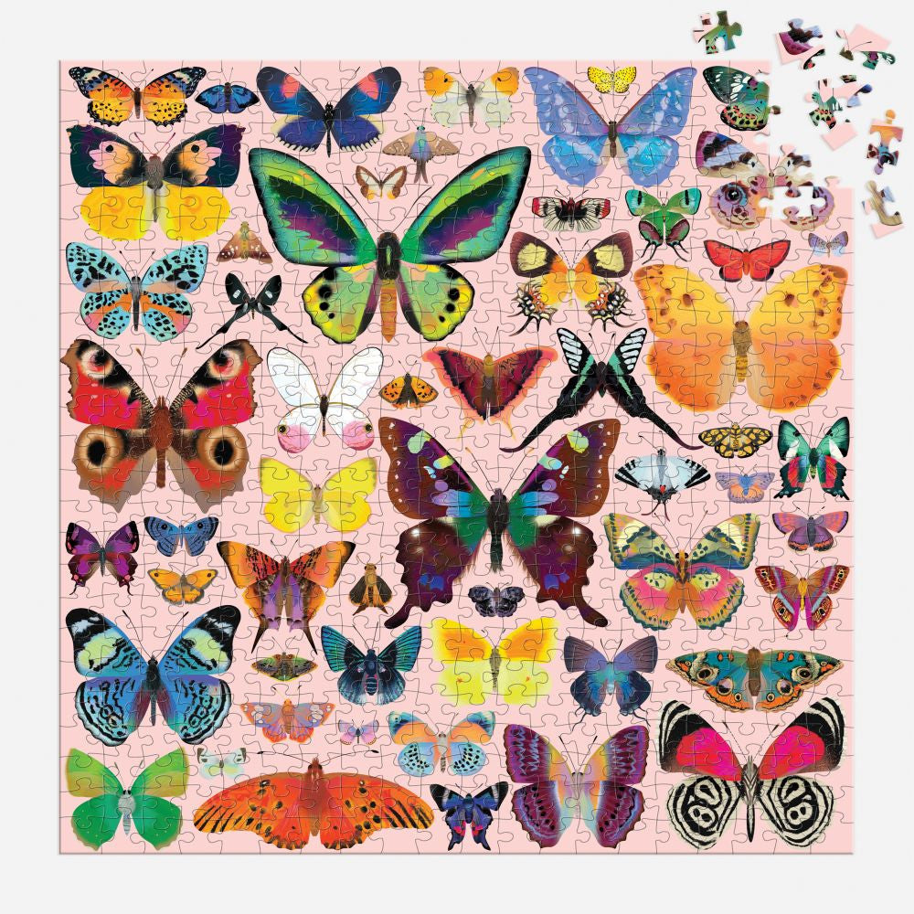 Mudpuppy 500pc - Brilliant Butterflies Puzzle
