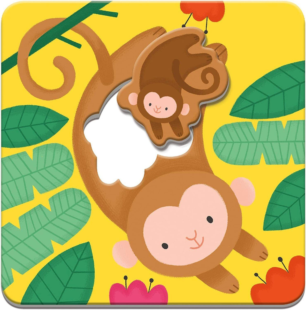 Mudpuppy - I love you 6 Match-Up Puzzles - Jungle Babies