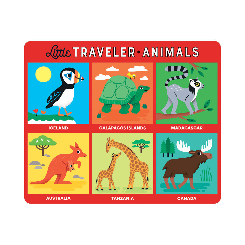 Mudpuppy - Little Traveller Bingo Game