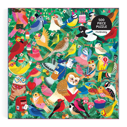 Mudpuppy 500pc - Birding Around Puzzle