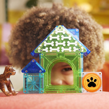 MAGNA-TILES - Dog House - 13 Piece