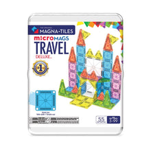 MAGNA-TILES - microMAGS Travel Set Deluxe - 55 Piece Set