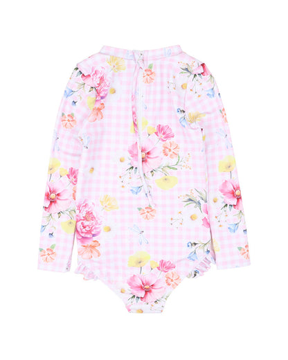 Minihaha - Connie Long Sleeve Sunsuit