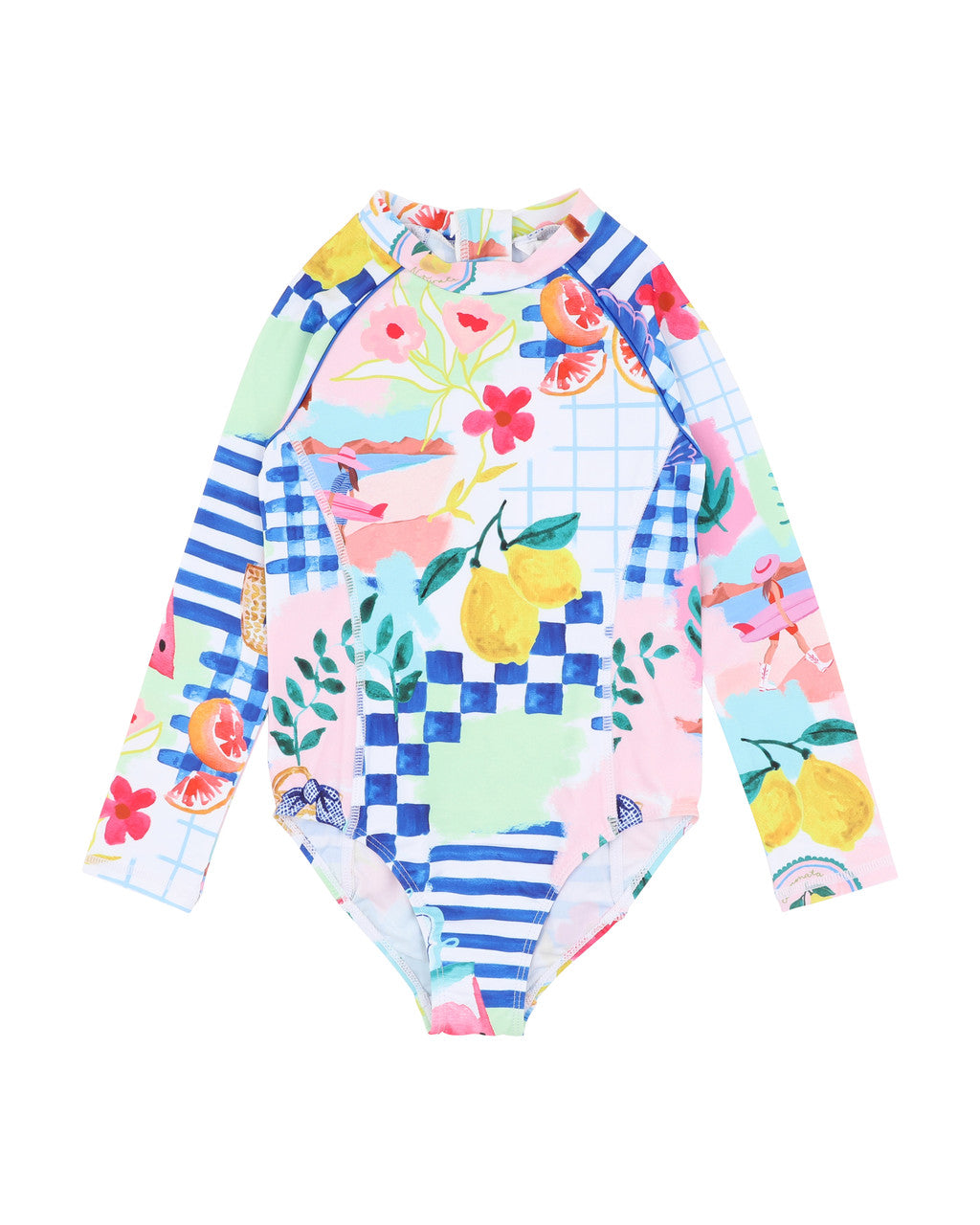 Minihaha - Camille Long Sleeve Sunsuit