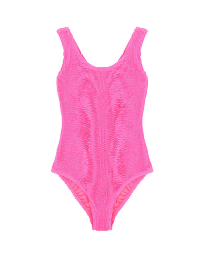 Minihaha - Koa Fluro Pink One Piece Swimsuit