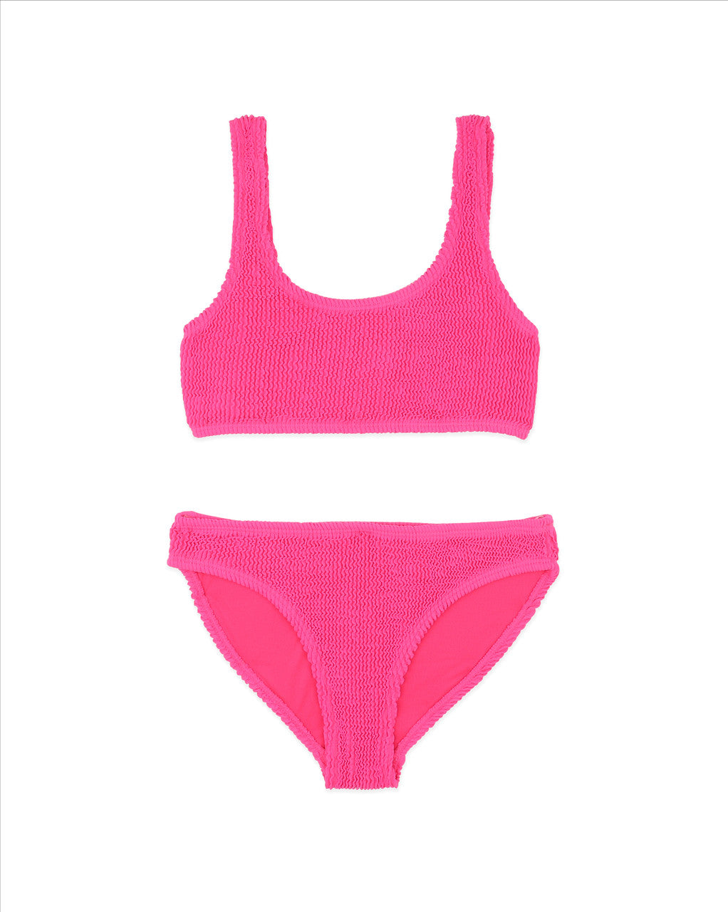 Minihaha - Koa Fluro Pink Bikini