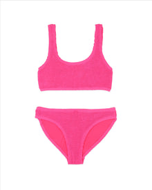 Minihaha - Koa Fluro Pink Bikini