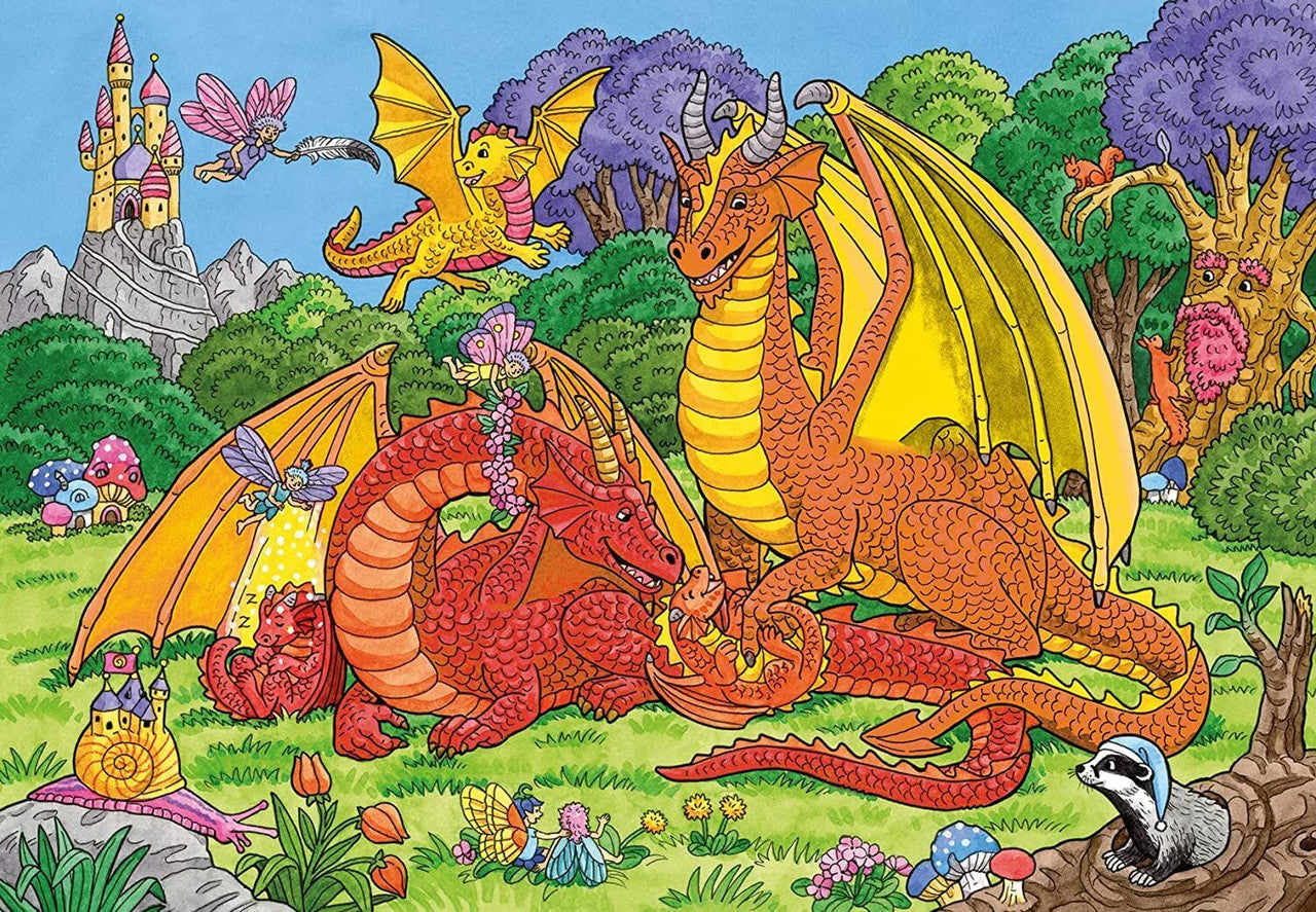 Ravensburger 2x24pc - Magical Forest Puzzle