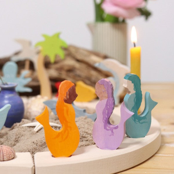 Grimm’s Decorative Figure - Amethyst Mermaid