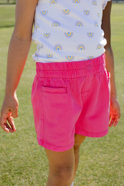 Milky - Pink Denim Shorts (sizes 2-7)