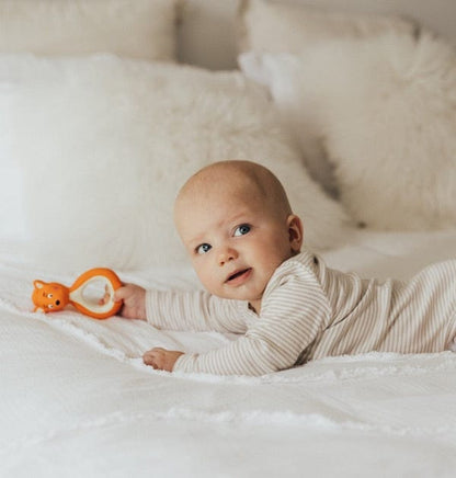 Mini Mizzie the Kangaroo 100% Natural Rubber Baby Teether
