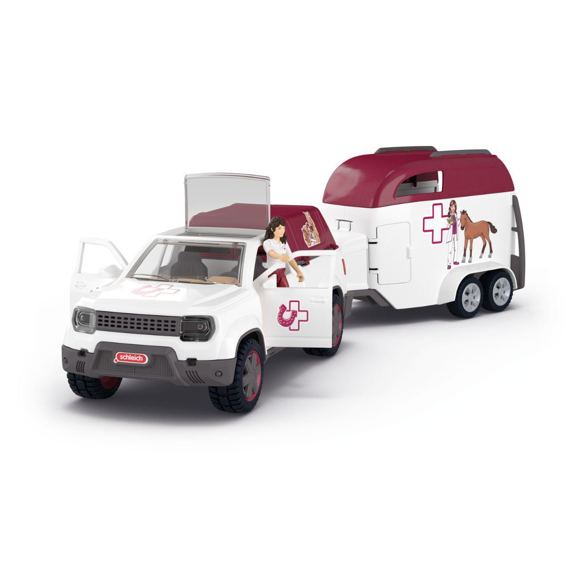 Schleich Horses -  Mobile Vet with Trailer 42704