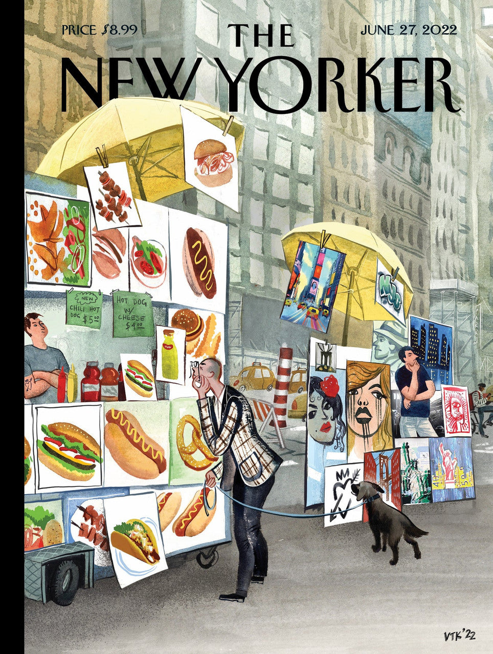 New York Puzzle Company 1000pc - Sidewalk Connoisseurs Puzzle