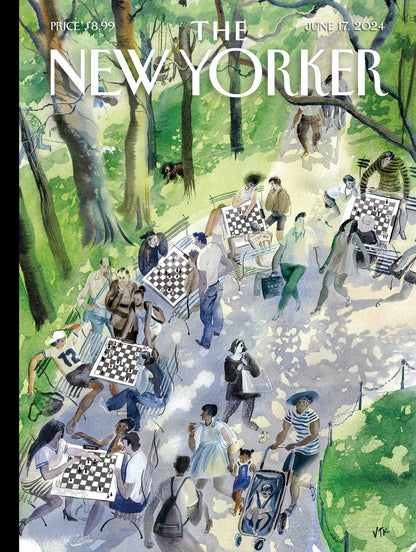 New York Puzzle Company 1000pc - Pawns in Park Puzzle