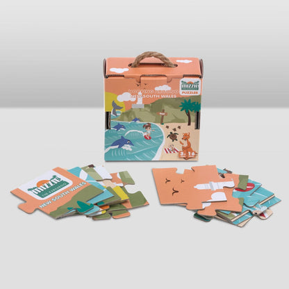 Mizzie the Kangaroo Collectible Puzzles - Hopping Around New South Wales
