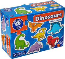 Orchard Toys - Dinosaur 6 x 2 Piece Puzzles