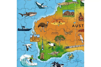 Orchard Toys - Map of Australia & New Zealand Puzzle 150pc