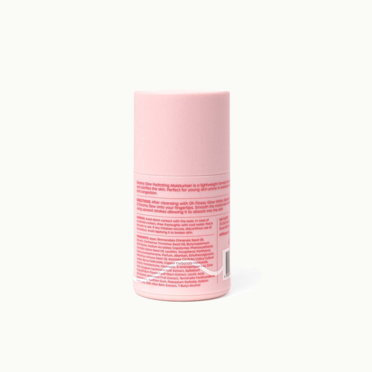 Oh Flossy Skincare - Dreamy Dew Hydrating Moisturiser 50ml