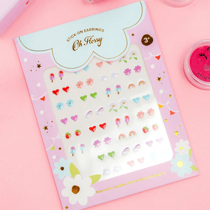 Oh Flossy - Stick-On Earrings
