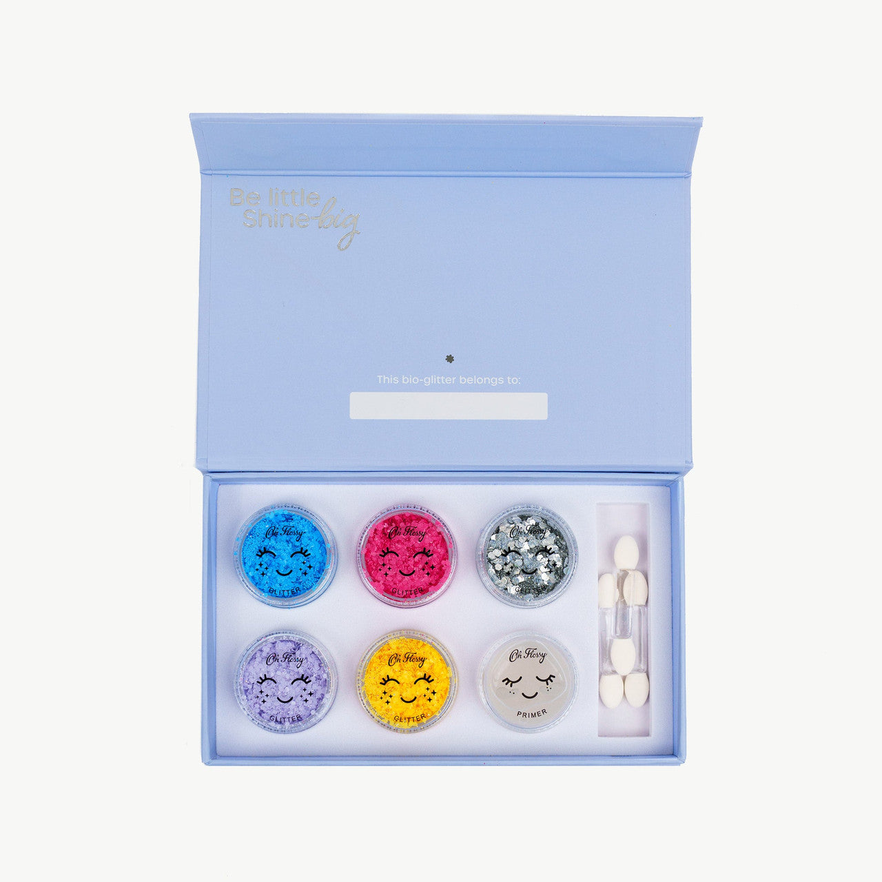 Oh Flossy - Disco Fever Natural Kids Glitter Makeup Set